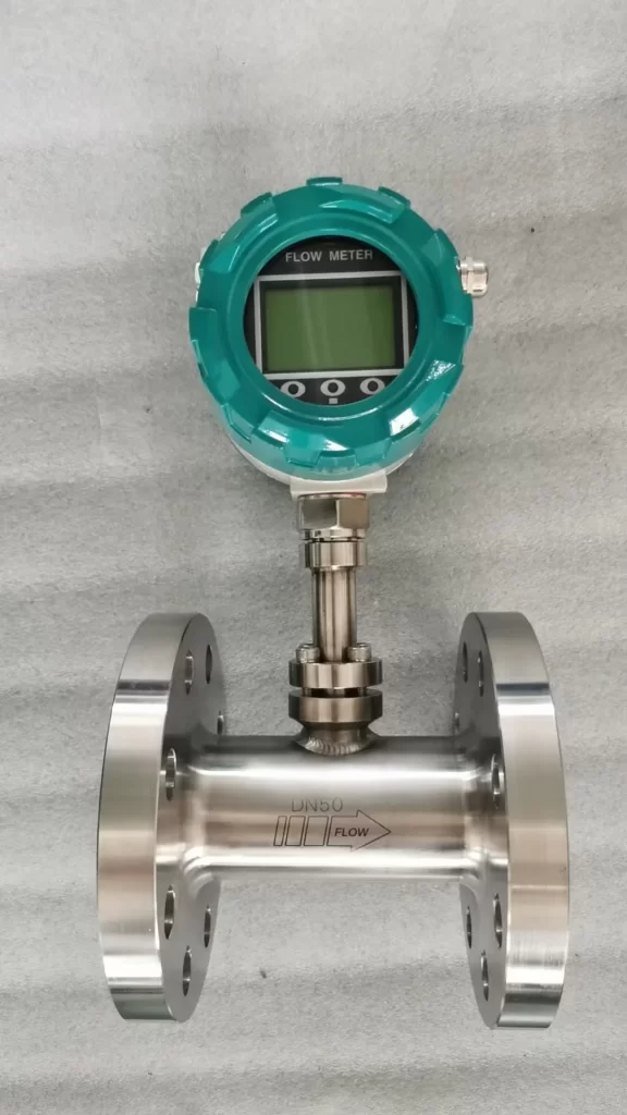 Flange installation Thermal Mass Flow Meter