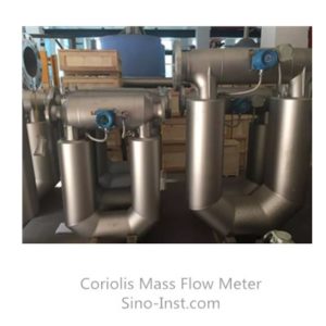 Industrial water oil coriolis mass flow meter detail