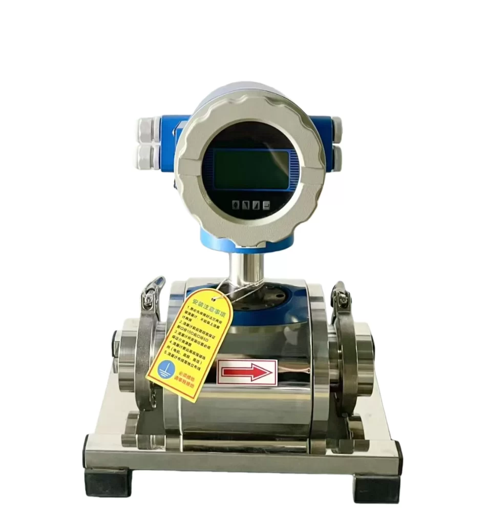 Sanitary Magnetic Flow Meter Tri-Clamp Connection