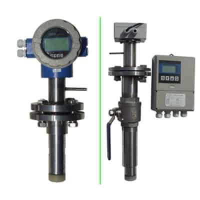 Insertion magnetic flow meter