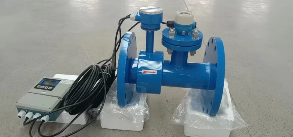 Electromagnetic Partially Filled Pipe Flow Meter DN100