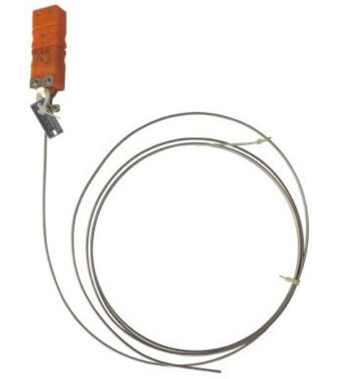 Sheathed Thermocouple：Flat connector type without fixing device
