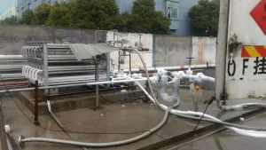 Mass flow meter for cryogenic fluids 1