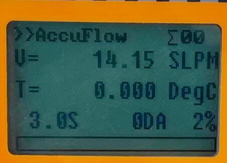 Digital Gas Mass Flowmeter-Mass Flow Controller display