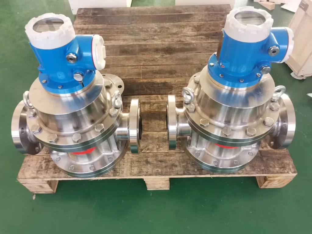 pd flow meter-spiral double rotor-stainless steel material