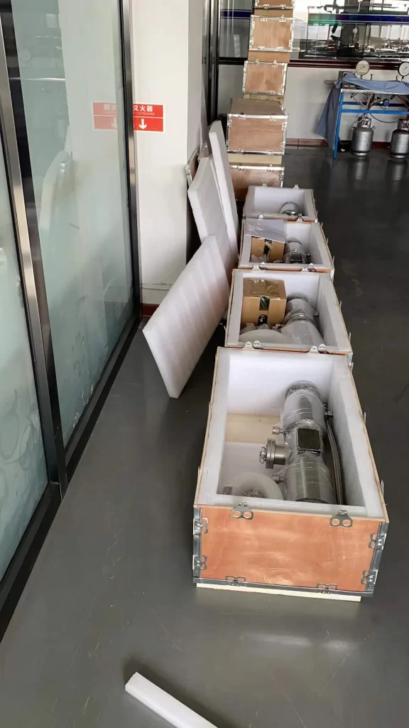 Straight Tube Coriolis Mass Flow Meter Packaging