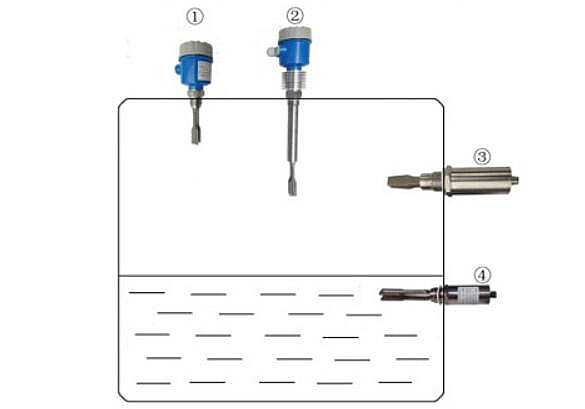 Tuning Fork Level Switch Tank Installation