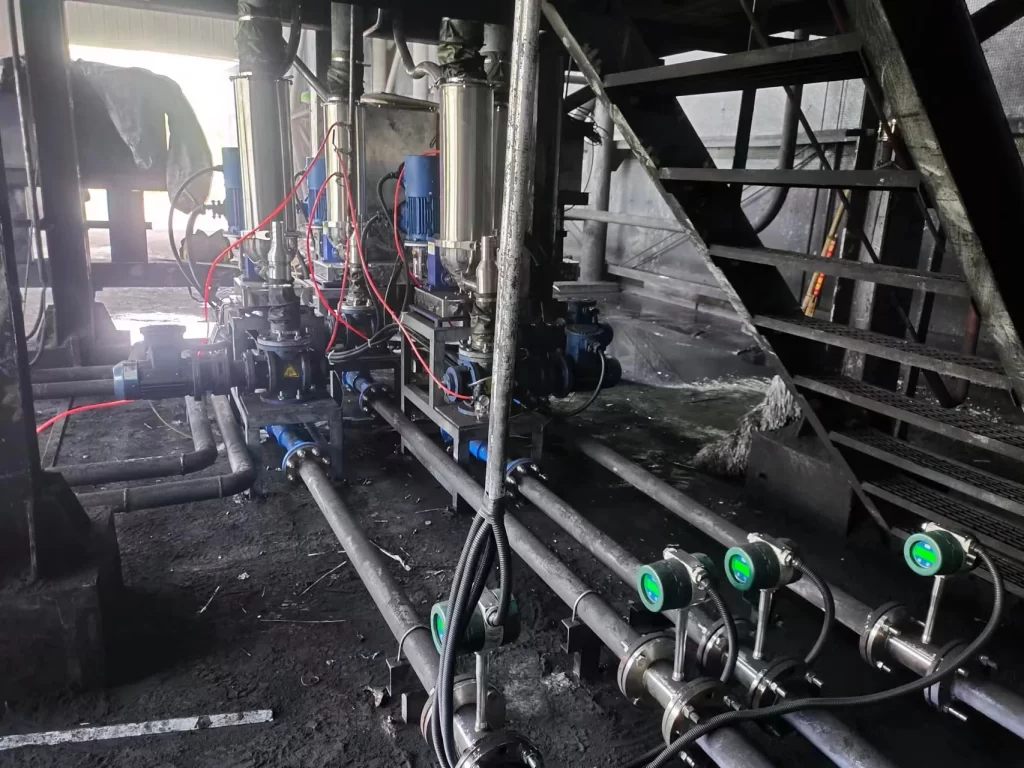 Solid flow meter to measure coal powder