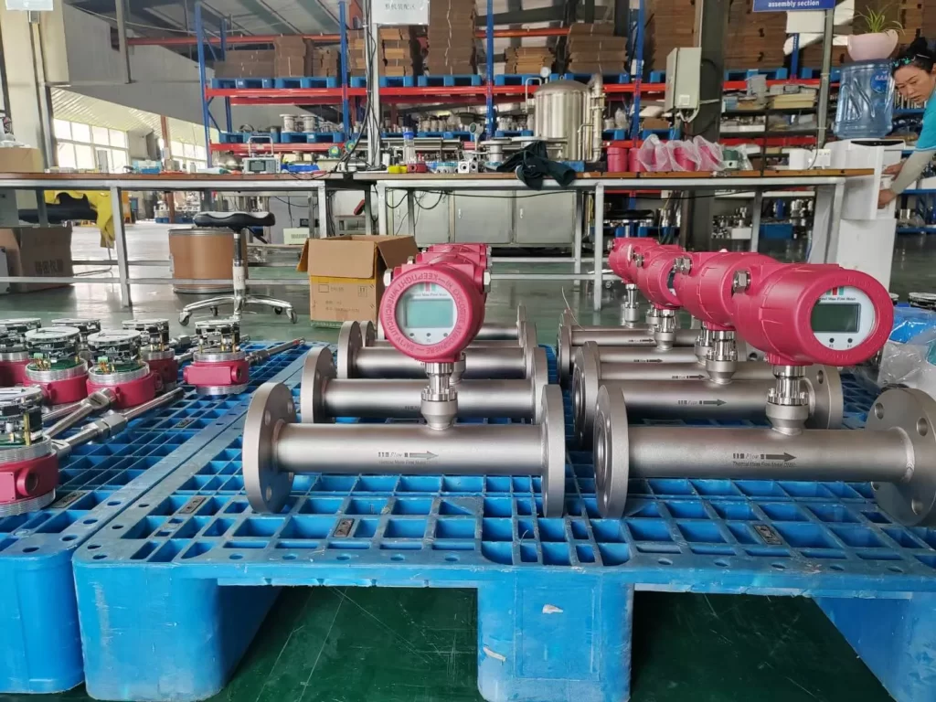 inline thermal mass flow meters factory supply