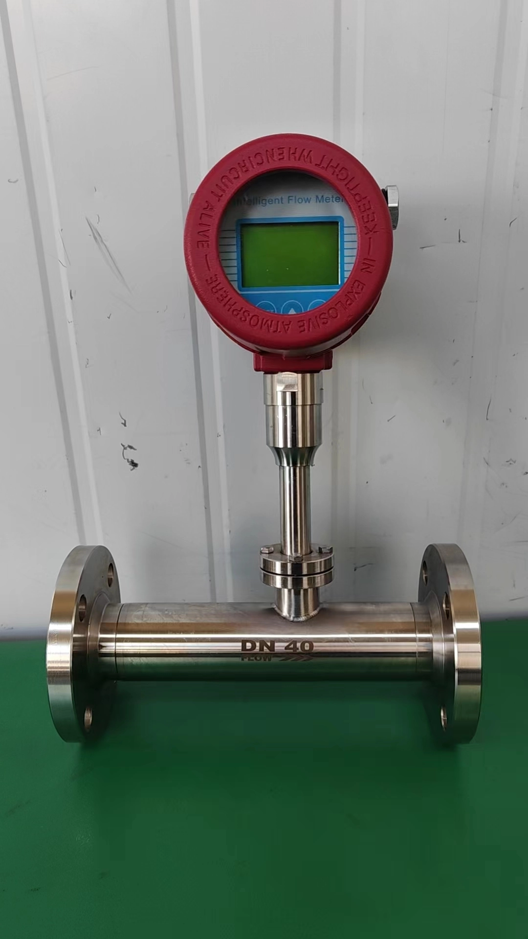 inline thermal mass flow meters integral type