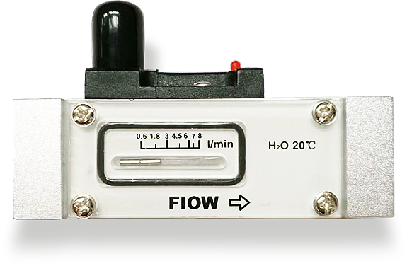Visual Column Piston Type Flow Switch