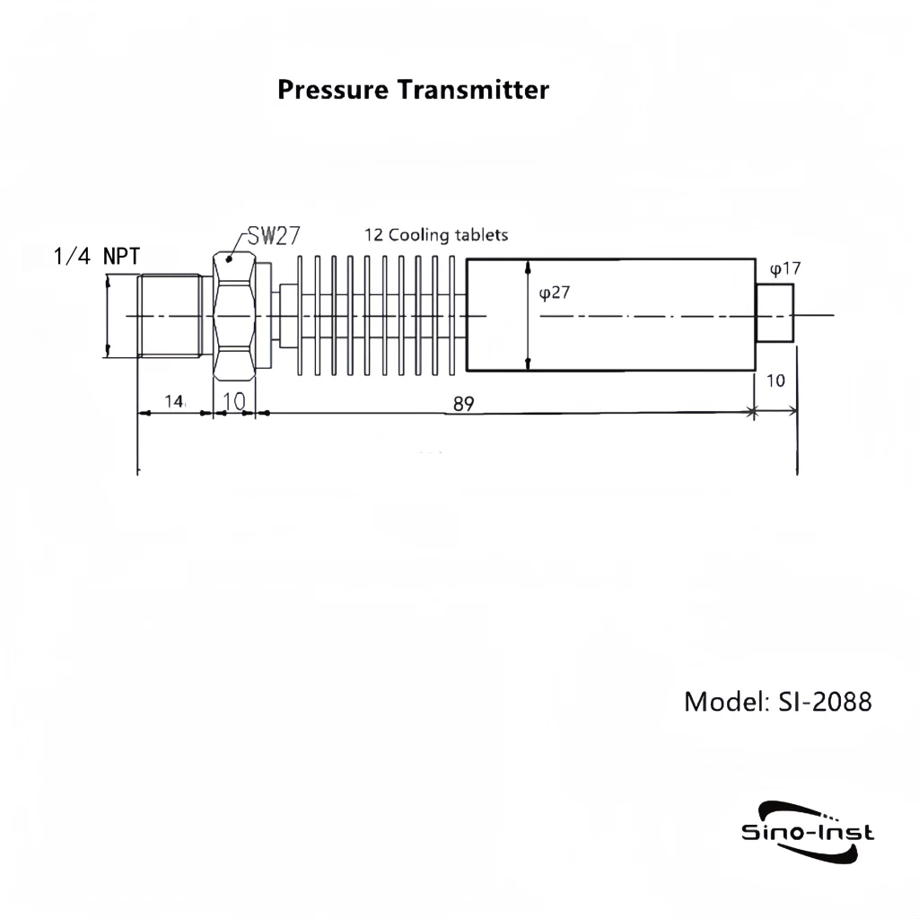 -200℃ LOX pressure sensor