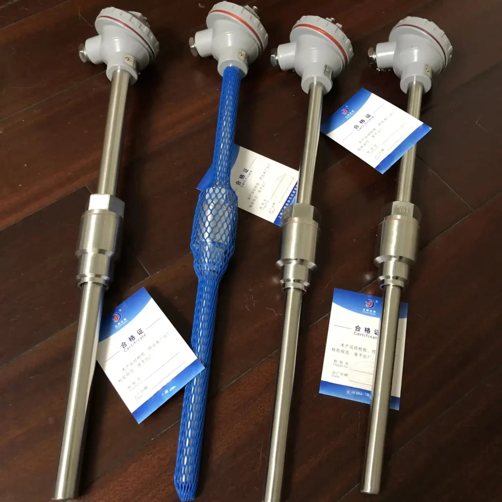 Explosion-proof armored thermocouple