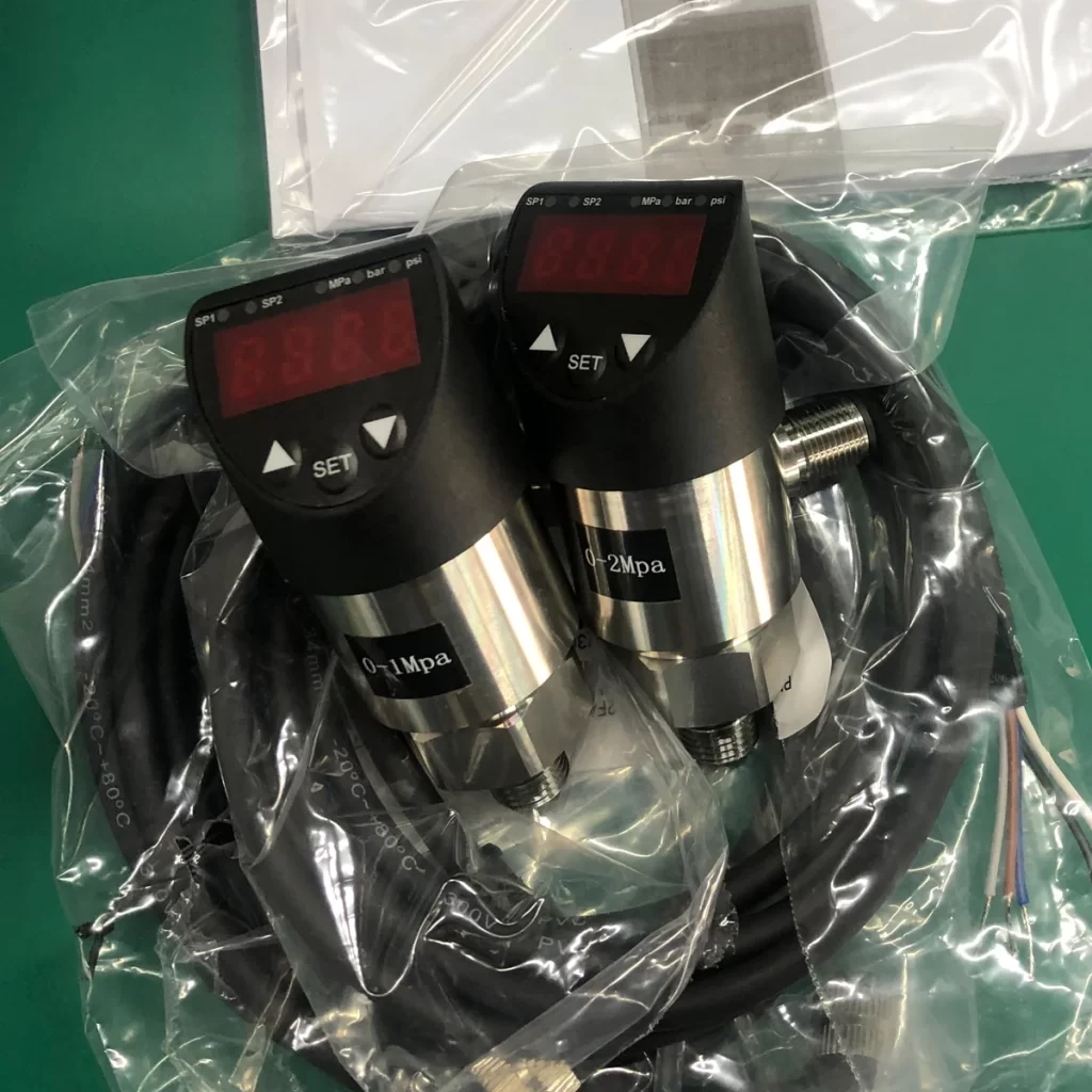 Pressure switch digital display