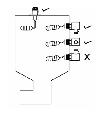 Top-mount and bottom-mount float level switches