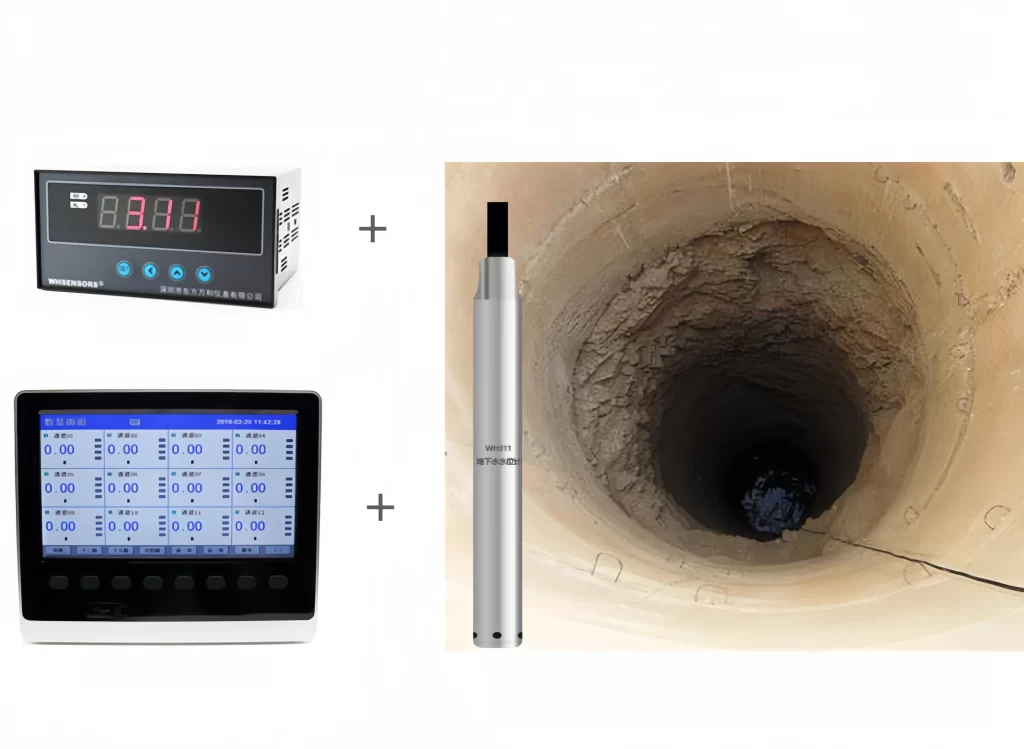 Groundwater level measurement scheme
