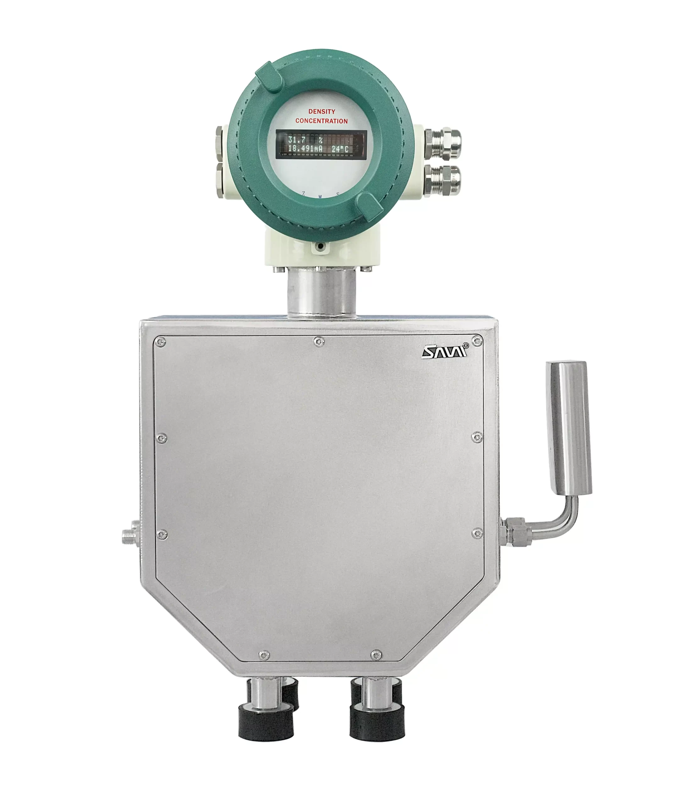 Coriolis density meter
