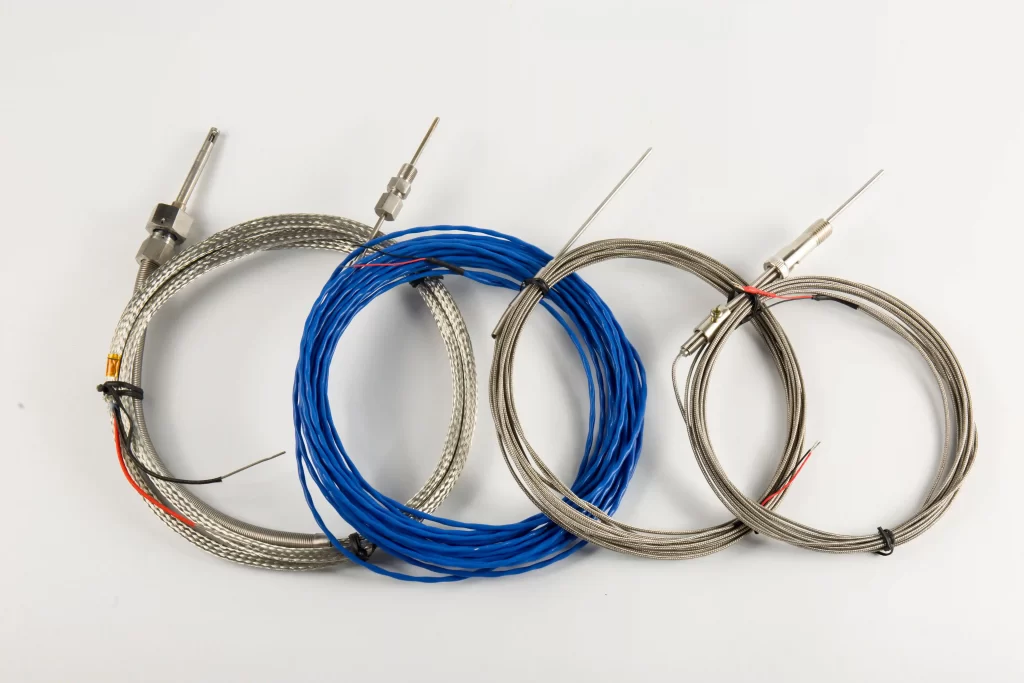 K-type thermocouples