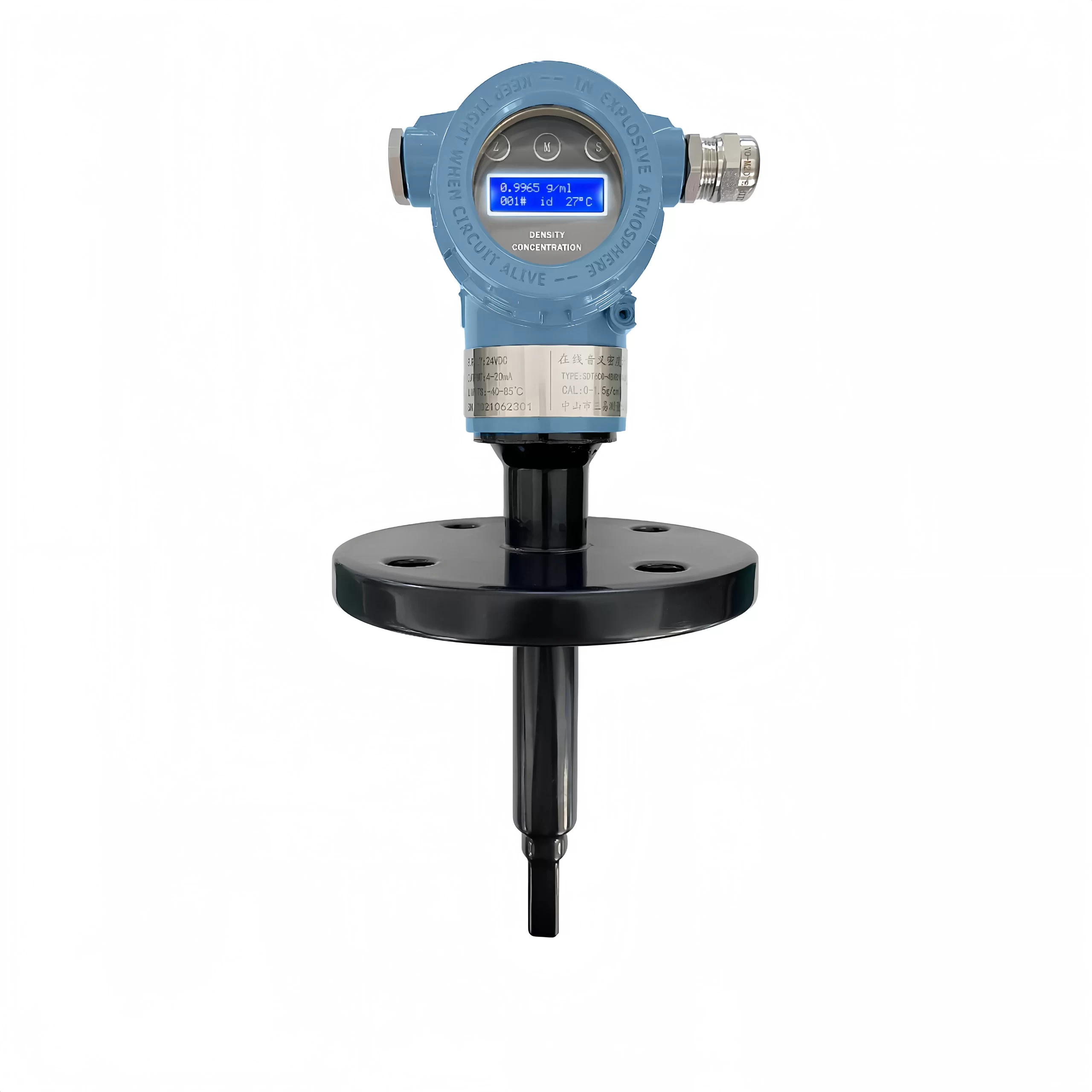 Tuning Fork Density Meter PTFE