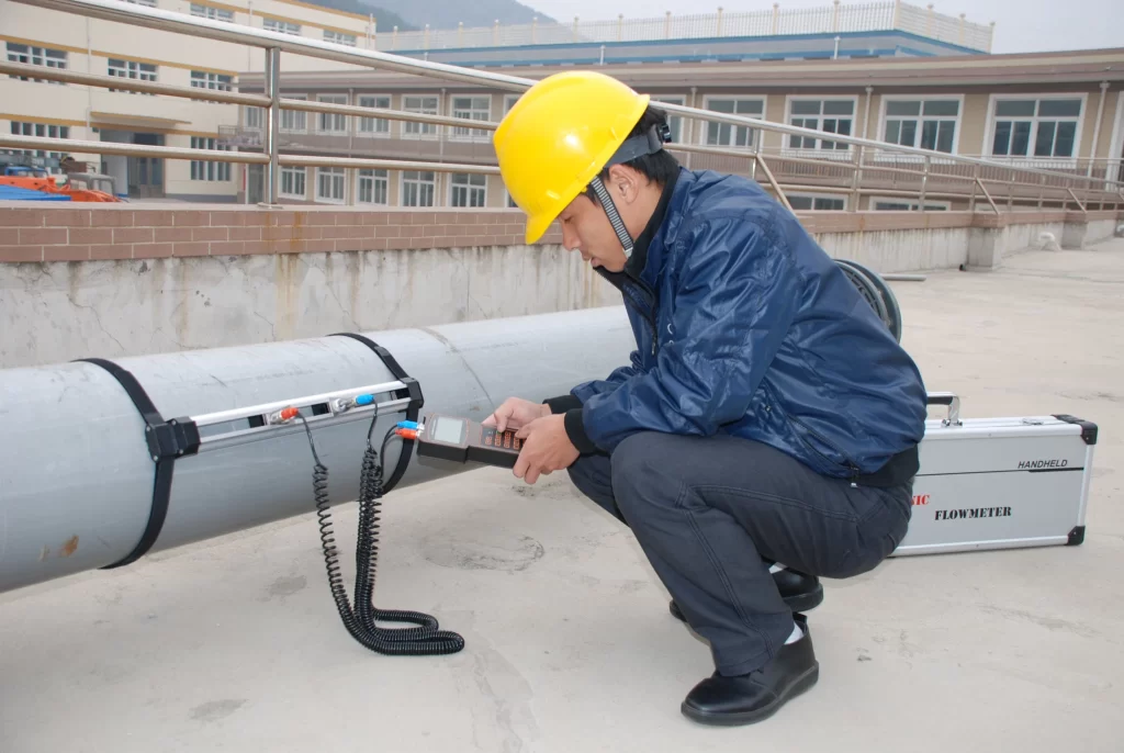 Ultrasonic Flow Meter Used for Leak Detection