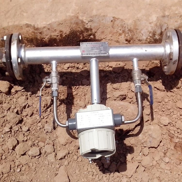 Wedge Flow Meter installation