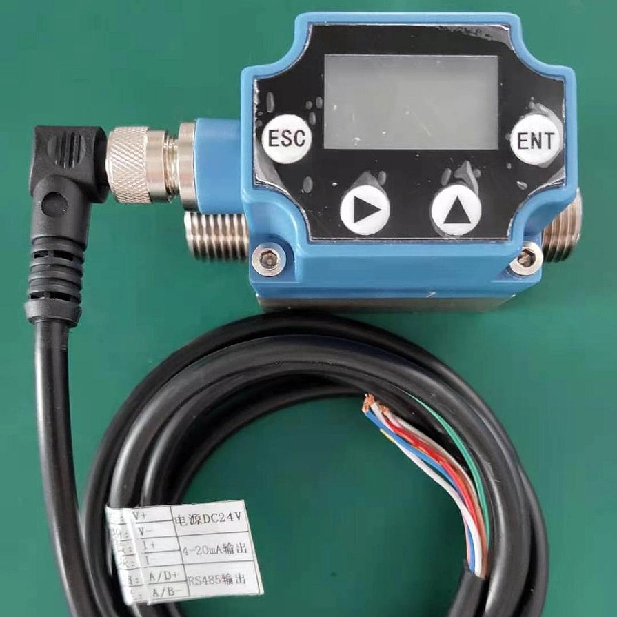Compact Vortex Shedding Flow Meter with display