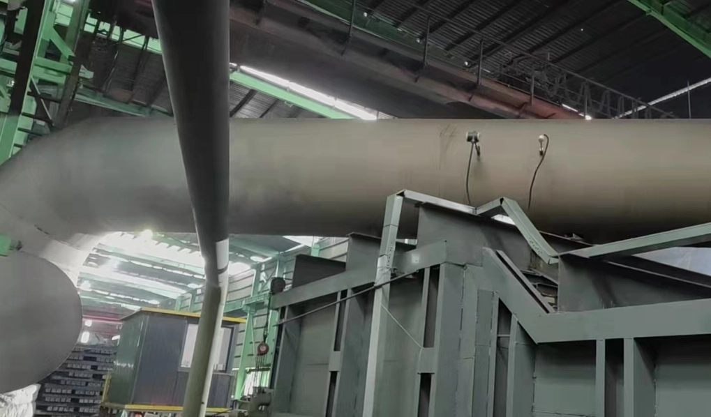 MXGF High-Temperature Gas Flow Meter Installation