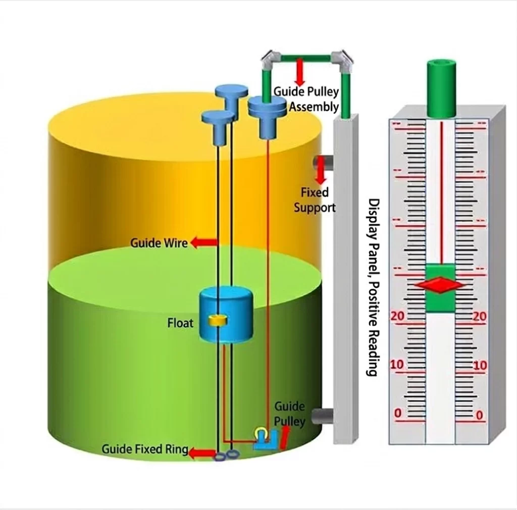 Magnetic Level Gauge With Float Working Principle