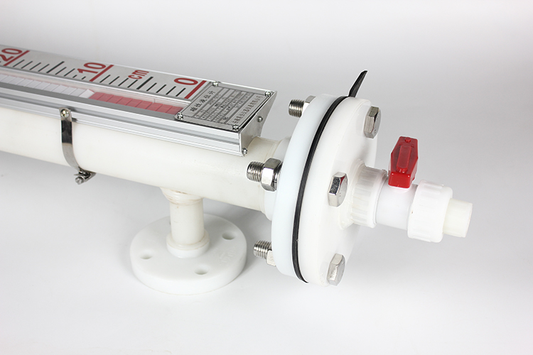 PP Material Magnetic Level Indicator for Corrosive Liquids
