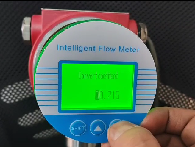 Thermal Mass Flow Meter Correction Factor