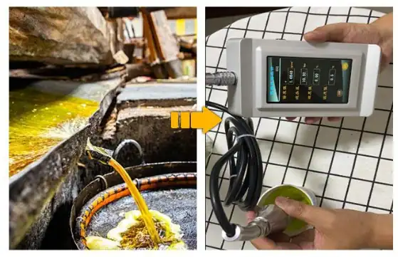 Portable Density Meter measures beer