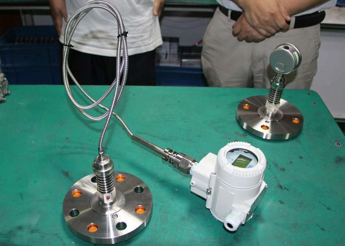 High-temperature pressure-differential pressure remote measurement