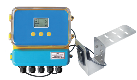 Dual-Probe Ultrasonic Open-Channel Flow Meter