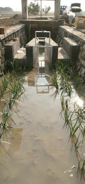 Monitoring of agricultural irrigation channels
