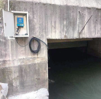 Ultrasonic Doppler Flow Meter for Flow Monitoring in Hydropower Station Spillways
