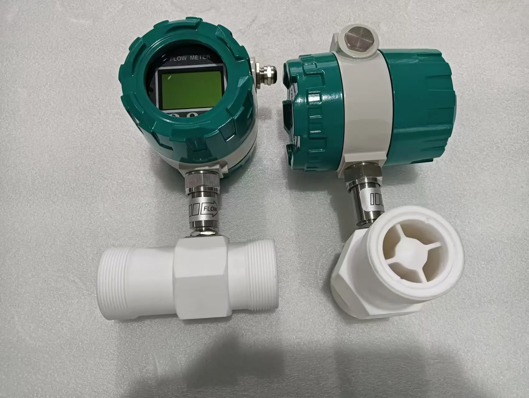 All-PTFE Turbine Flowmeter – Threaded