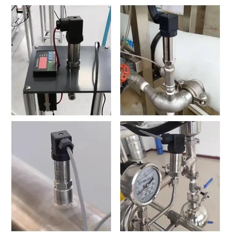 Sino-Inst Pressure Transducer Setup